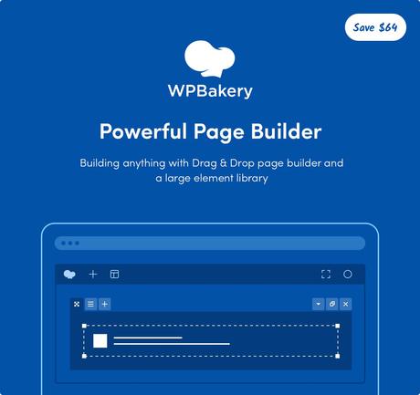 Thème WordPress sobre alimenté par le constructeur de pages WPbakery