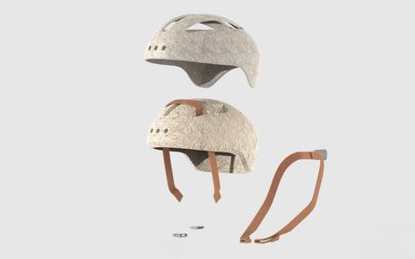 MyHelmet : Studio MOM invente un casque durable  à base de mycélium et de chanvre