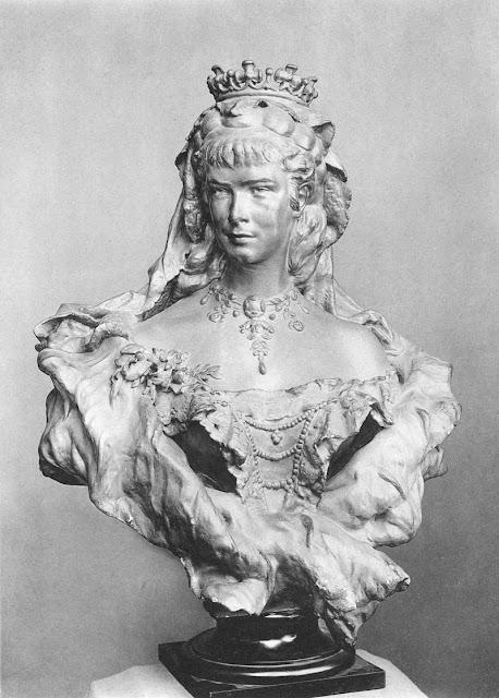 Buste de l'impératrice Elisabeth par Viktor Tilgner