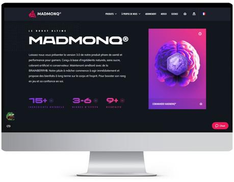 Madmonq, compléments alimentaires pour gamers [test & Avis]