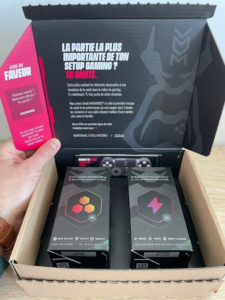 Unboxing de ma commande MADMONQ