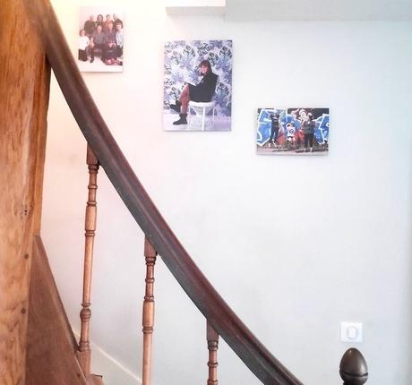 Décorer ma montée d’escalier avec des portraits