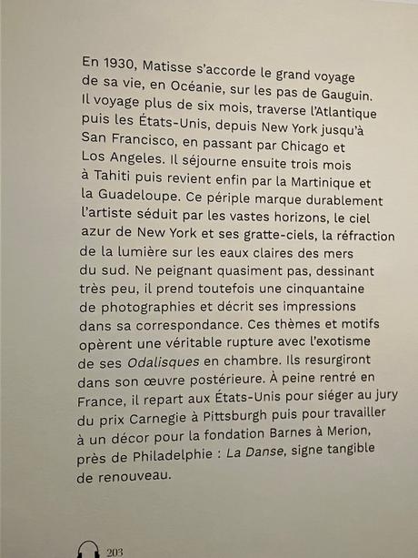 MATISSE Cahiers d’Art « Le tournant des années 1930 » Musée de l’Orangerie – depuis le 1er Mars 2023.
