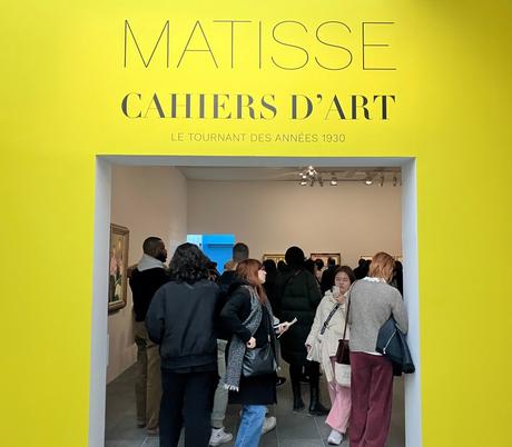 MATISSE Cahiers d’Art « Le tournant des années 1930 » Musée de l’Orangerie – depuis le 1er Mars 2023.