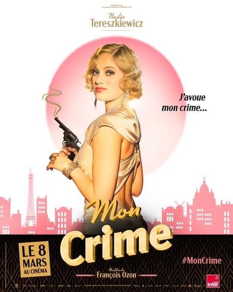 Affiches personnages US pour Mon Crime de François Ozon