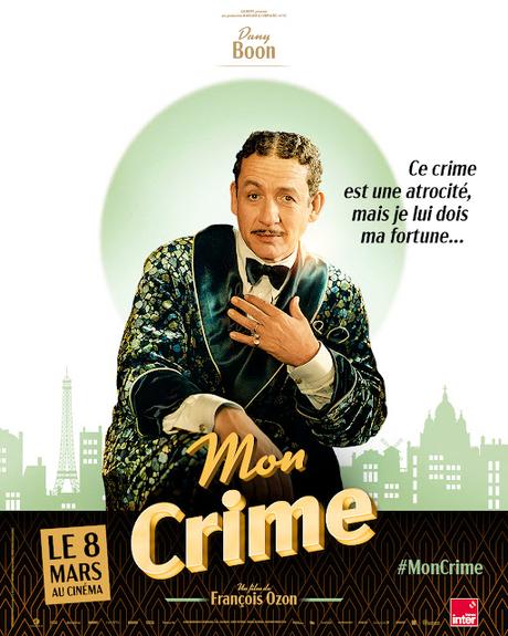 Affiches personnages US pour Mon Crime de François Ozon