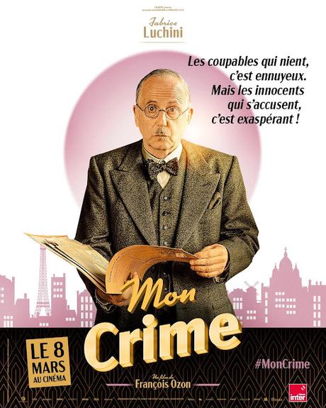 Affiches personnages US pour Mon Crime de François Ozon