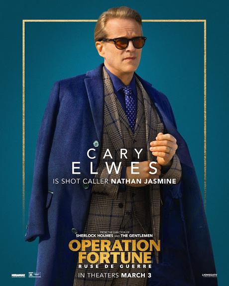 Affiches personnages US pour Operation Fortune : Ruse de Guerre de Guy Ritchie