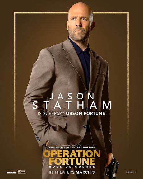 Affiches personnages US pour Operation Fortune : Ruse de Guerre de Guy Ritchie