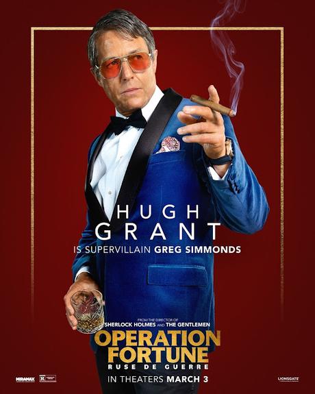Affiches personnages US pour Operation Fortune : Ruse de Guerre de Guy Ritchie