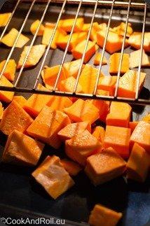 Burger gaufre de patate douce