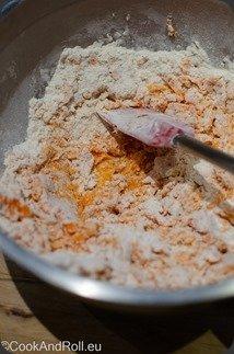 Burger gaufre de patate douce