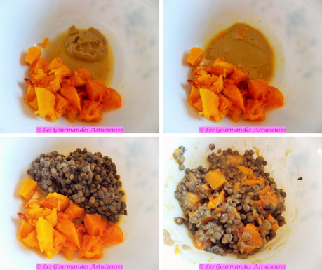 Salade opportuniste aux lentilles (Vegan)