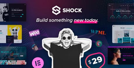 Shock – Thème WordPress polyvalent créatif