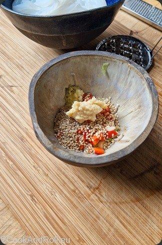 Nouilles froides de haricots mungo Liang Fen Nouilles froides de haricots mungo Liang Fen