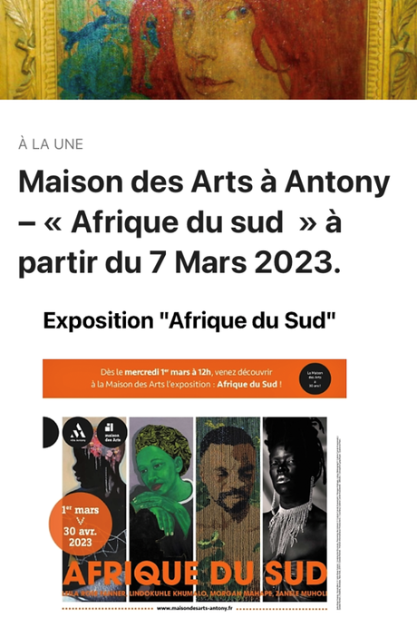 Quelques expositions à venir :