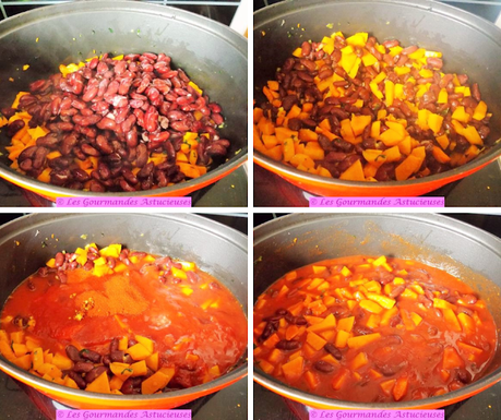Chili à la courge (Vegan) Chili à la courge (Vegan)