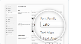 Thème WordPress du bâtiment Option de thème avancé