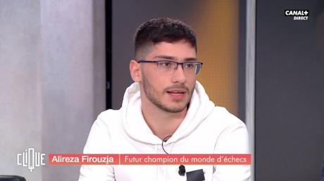 Alireza Firouzja interviewé dans l'émission clique de Canal