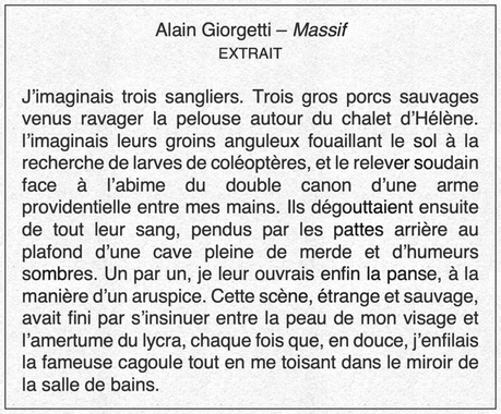Alain Giorgetti - Massif