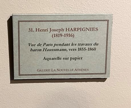 Galerie La Nouvelle Athènes – « dessins et aquarelles du XIXe » — 10 au 31 Mars 2023.