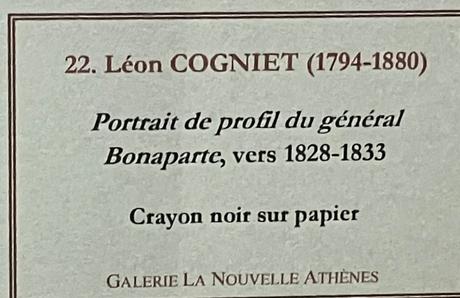Galerie La Nouvelle Athènes – « dessins et aquarelles du XIXe » — 10 au 31 Mars 2023.