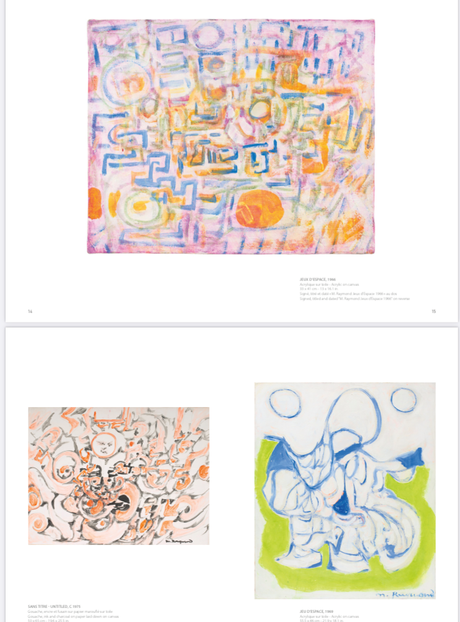 Galerie Diane de Polignac   – exposition Marie Raymond – depuis ce jour du 9 Mars 2023.