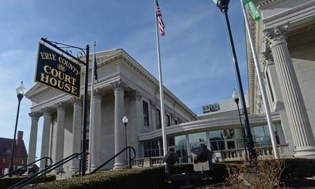 Le palais de justice du comté d'Erie à Erie est présenté le 5 mars 2020. [GREG WOHLFORD/ERIE TIMES-NEWS]