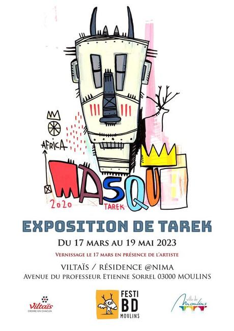 Exposition Masques à Moulins