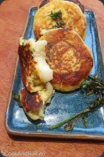 Galette de pomme de terre au Provolone