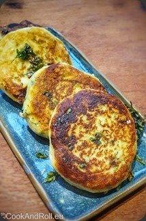 Galette de pomme de terre au Provolone