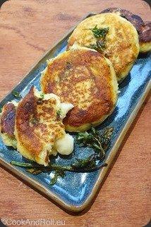 Galette de pomme de terre au Provolone