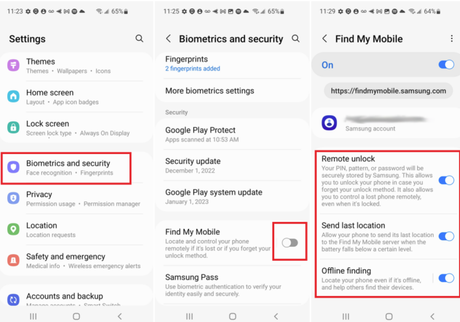 Comment localiser votre smartphone Android lorsqu’il est perdu Trouver mon mobile de Samsung