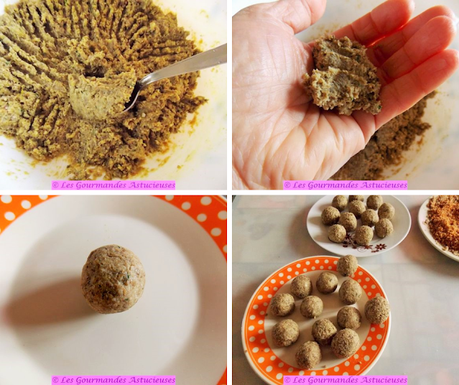 Boulettes de lentilles à la croûte de graines (Vegan)