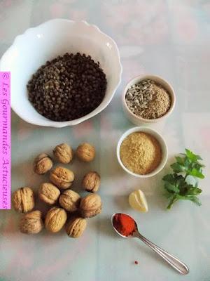 Boulettes de lentilles à la croûte de graines (Vegan)