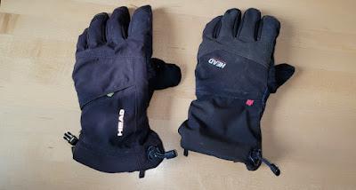 Gants, bâtons de ski et réaction en chaîne !