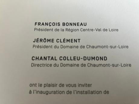 Domaine de Chaumont sur Loire -(Centre d’arts et de nature) «  » une saison d’art «  »- à partir du 31 Mars 2023.