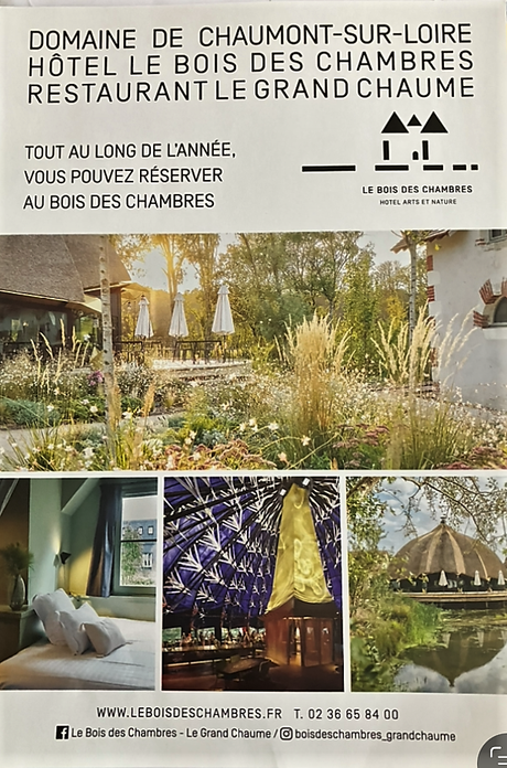 Domaine de Chaumont sur Loire -(Centre d’arts et de nature) «  » une saison d’art «  »- à partir du 31 Mars 2023.