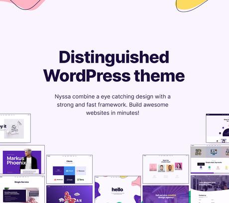 Nyssa – Thème WordPress polyvalent à une et plusieurs pages Nyssa - Thème WordPress polyvalent à une et plusieurs pages - 2
