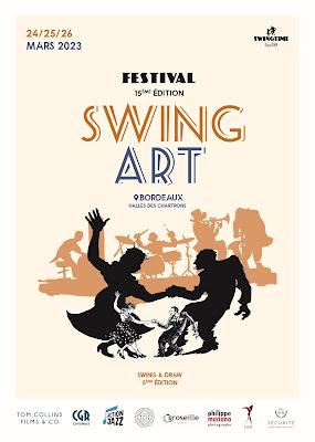 Festival Swing and Art à Bordeaux du 24 au 26/03/2023: je participe !