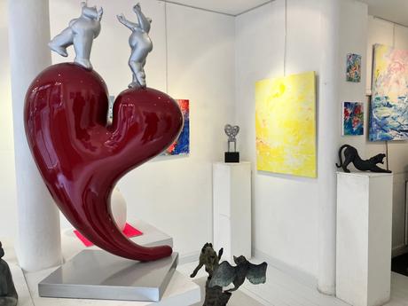 Galerie Gavart    exposition  Nina NKAR (10/30 Mars 2023)