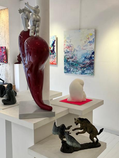 Galerie Gavart    exposition  Nina NKAR (10/30 Mars 2023)