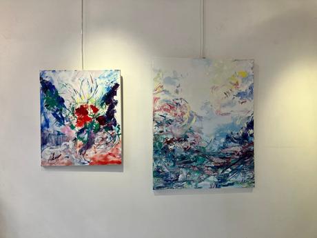 Galerie Gavart    exposition  Nina NKAR (10/30 Mars 2023)