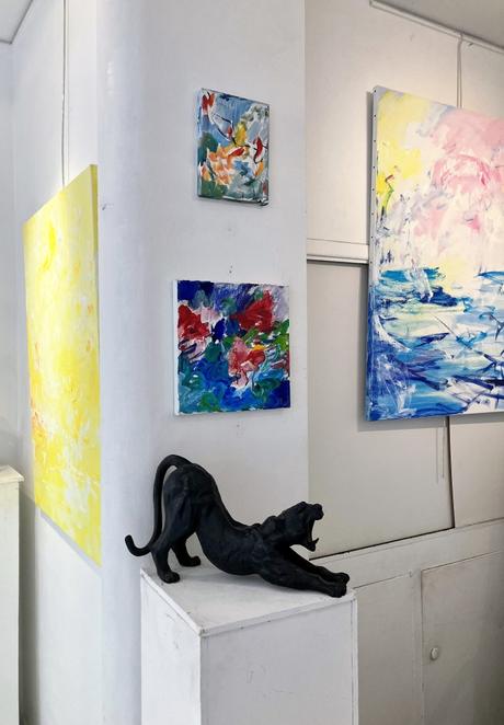 Galerie Gavart    exposition  Nina NKAR (10/30 Mars 2023)