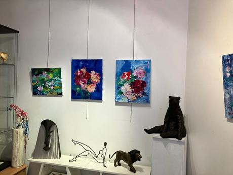 Galerie Gavart    exposition  Nina NKAR (10/30 Mars 2023)