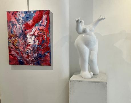 Galerie Gavart    exposition  Nina NKAR (10/30 Mars 2023)