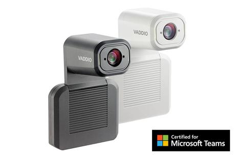 Vaddio propose une déclinaison de sa caméra IntelliSHOT-M certifiée Microsoft Teams