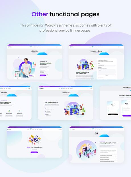 Printec – Thème WordPress WooCommerce pour imprimerie \\