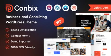 Conbix – Thème WordPress pour le conseil aux entreprises