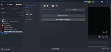 7 façons de corriger l’erreur “Steam doit être en cours d’exécution pour jouer à ce jeu” dans Windows 11 Vérifier les fichiers locaux du jeu Steam